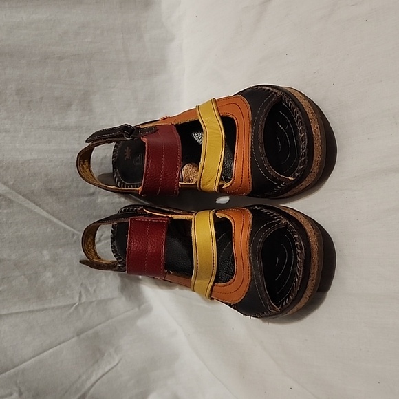 Art Company Art Levels W992 Womens Leather Wedge Sandals, size 39 - Picture 3 of 9